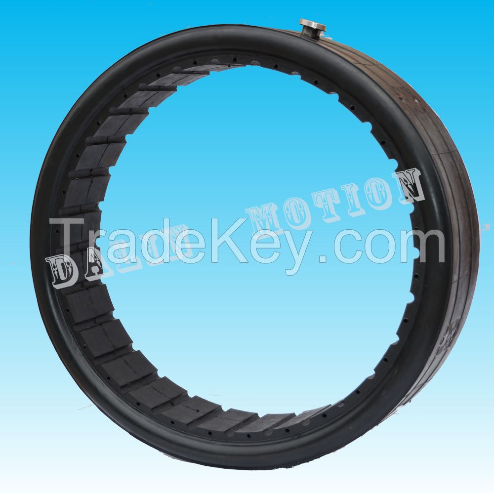 Ventilated air tube/bag on penuamtic clutch used for oilfield petroleum drilling machinery part