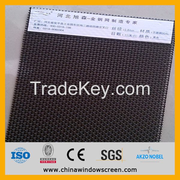 Plain weave Stainless Steel anti-theft window screen in 2015 ( ss304 ss316)