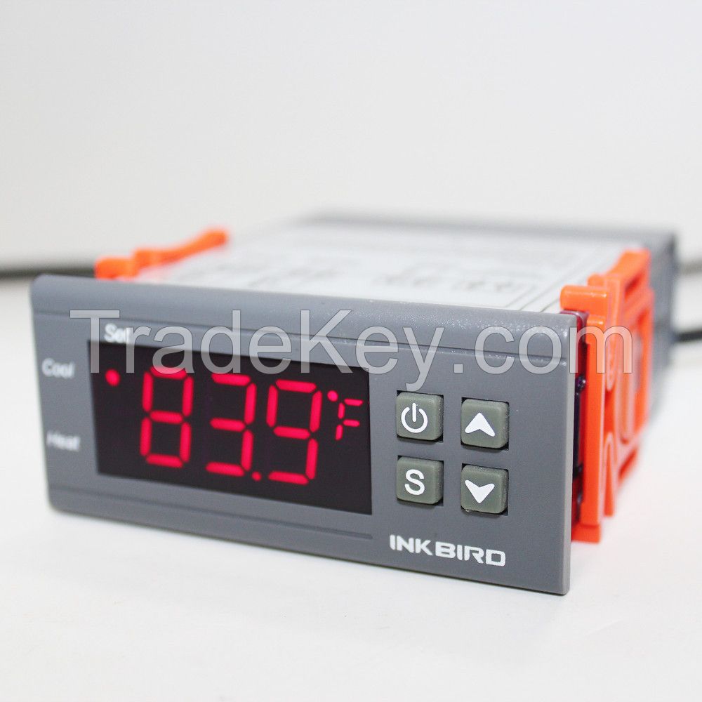 Inkbird 220V All-Purpose Temperature Controller+ Sensor 2 Relay Output Thermostat ITC-1000