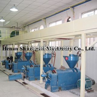 Sunflower oil production line