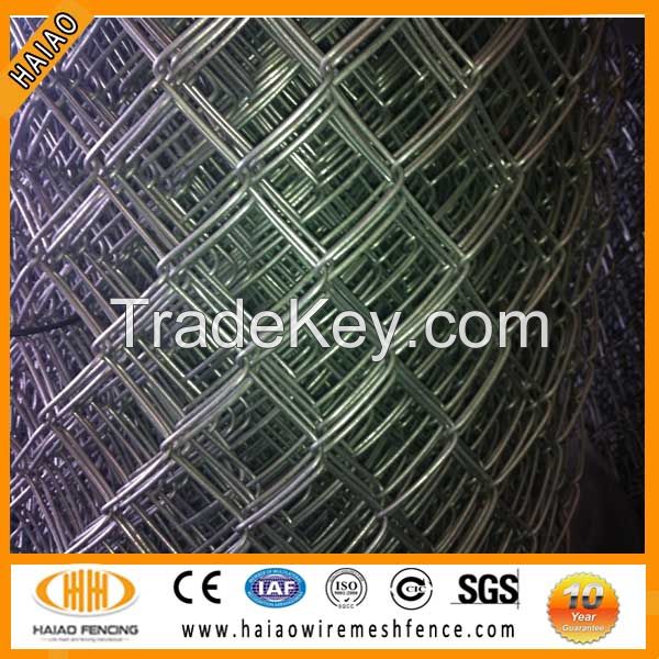 hot sell chain link fence &galvanized chain link fence