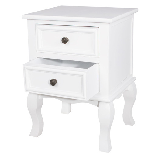 Chest of 2 drawers and side table