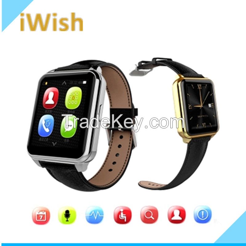 2015 New cell phone Watch For iphone/Android IP66 waterproof