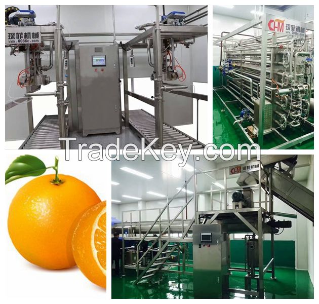 Citrus juice processing line