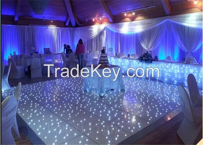 2015 Fashionable simple color led  dancing floor tile with remote