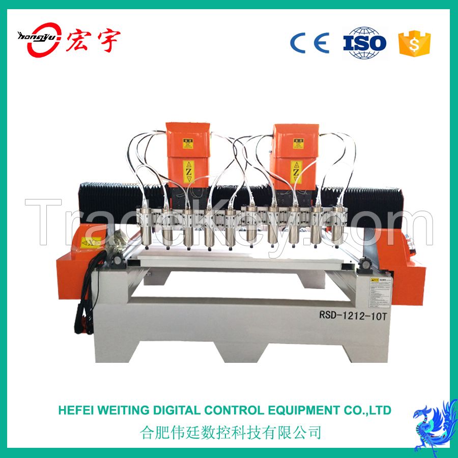 CNC Rotary 3D Engraving Machine