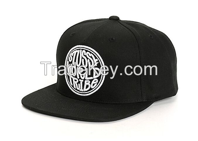 custom logo high quality 3d embroidery acrylic wool sanpback hat cap