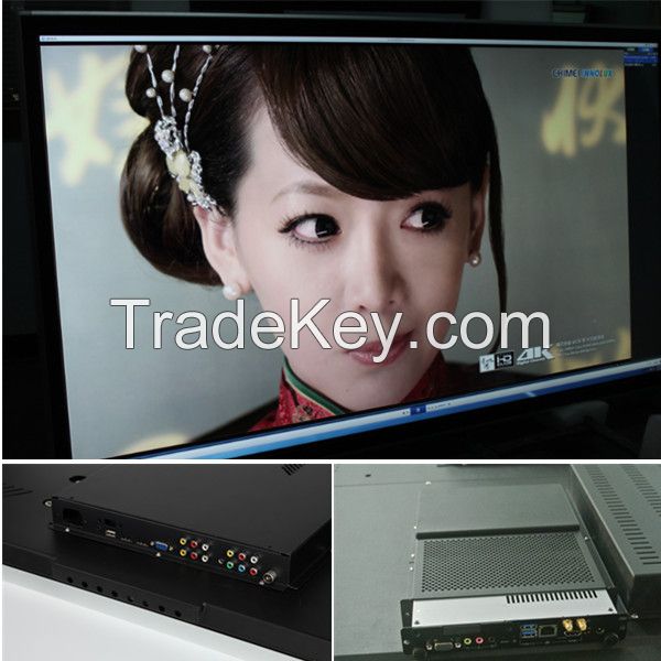 OEM service supported big size touch overlay infrared monitor for education, lecture, business meeting