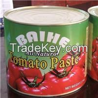 high quality canned tomato paste/tomato sauce/tomato ketchup xinjiang factory price