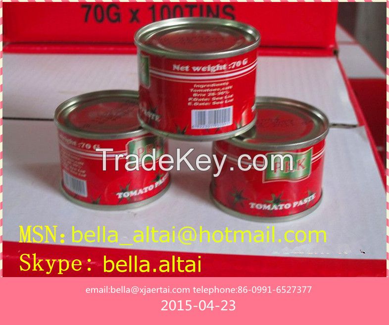 high quality canned tomato paste/tomato sauce/tomato ketchup xinjiang factory price