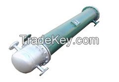 Shell tube steam heater