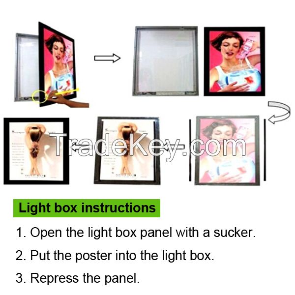 Popular digital poster frame led picture frame