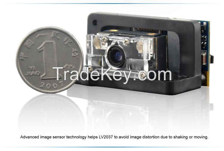 LV2037 2D Barcode Scanner module with High Performance, for mobile device