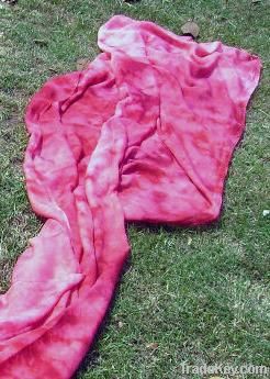 Natural Silk Scarves in Natural Dyes