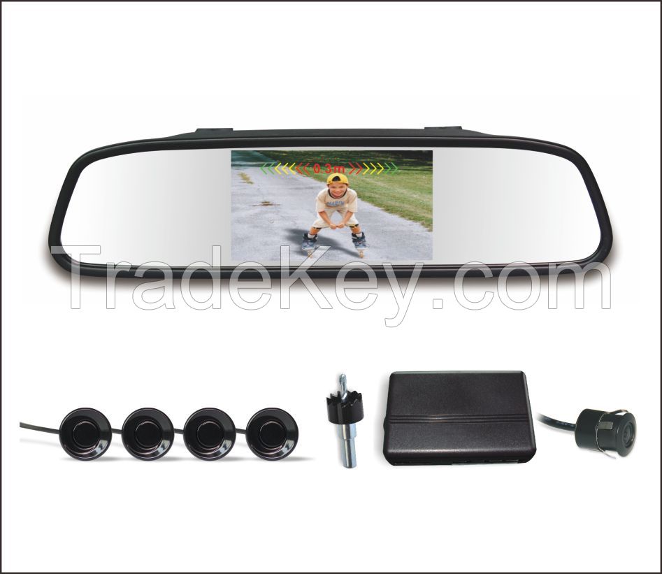 4.3&quot; TFT-LCD reverse display car parking sensor