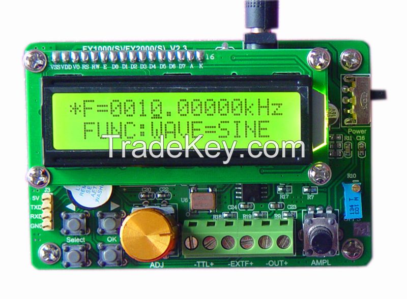 FY3012 0.01-12MHz One-channel usb arbitrary waveform generator  simple dds generator