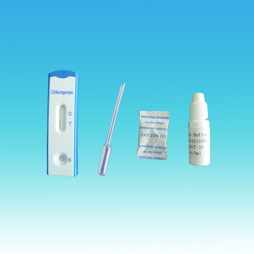 33.Medical IVD rapid diagnostic test kits Chikungunya IgG/IgM Test Card (INV-1036)
