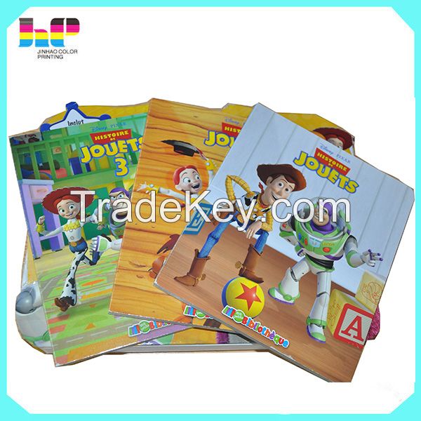 4C+4C colorful printing book children's board book printing