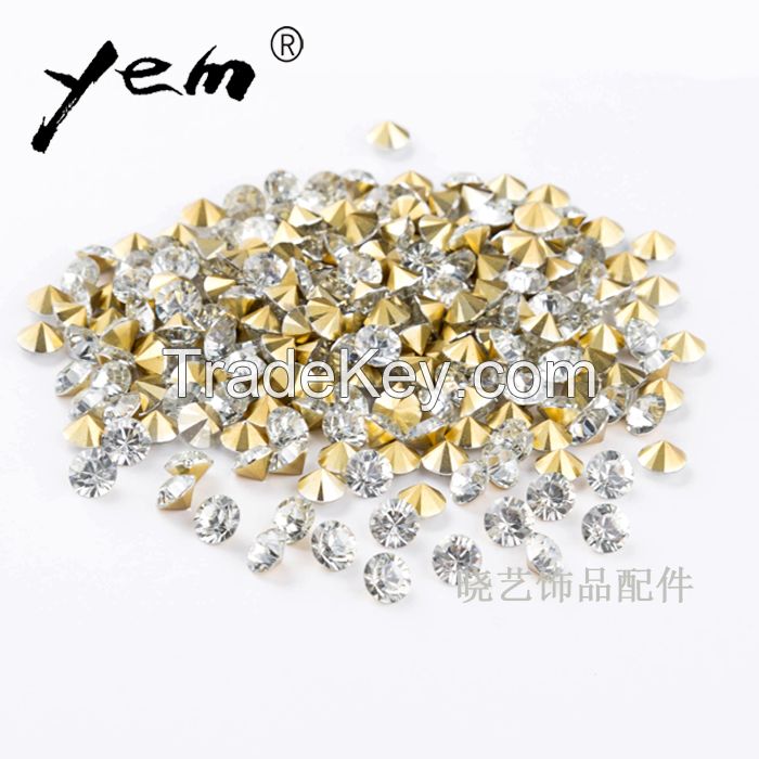 Resin, Rhinestone SS8 Xiao Yi Accessories