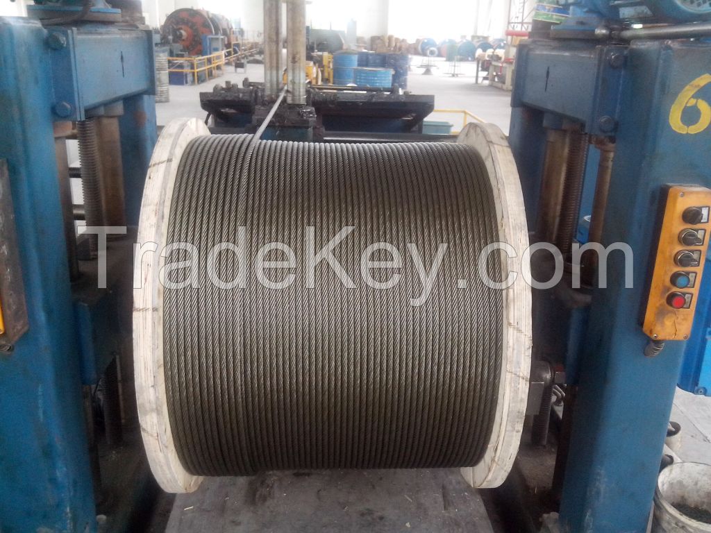 Steel wire ropes for elevators