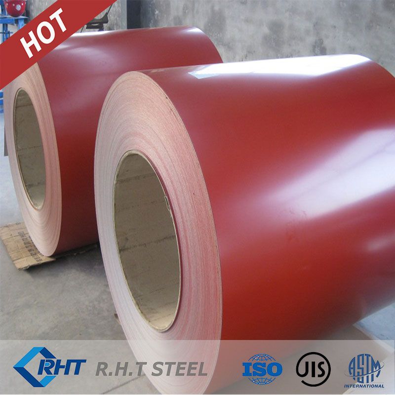PPGI coil from China manufacturer exported to Korea