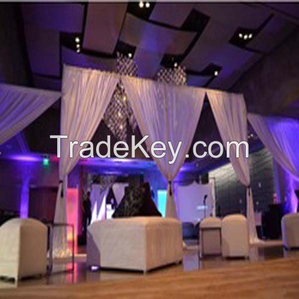 Tourgo event wedding aluminum backdrop stand pipe drape