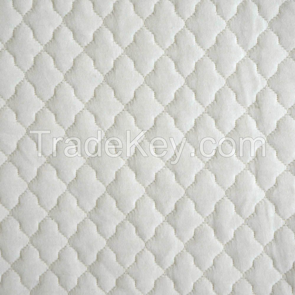 Top Quality Wholesale/Mix Order Fabric, 15h001, 100% Polyester Jacquard Scuba Knitting Fabrics for Memory Foam Mattress