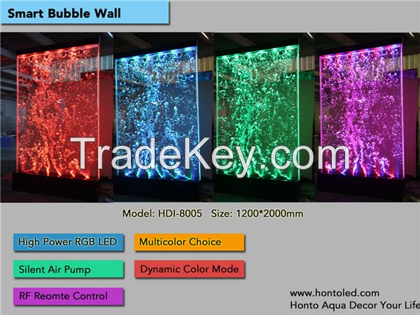 Large Led Indoor Bubble Wall Water Feature