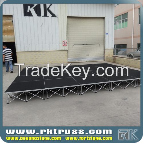 2015 Hot selling outdoor wooden stage from China