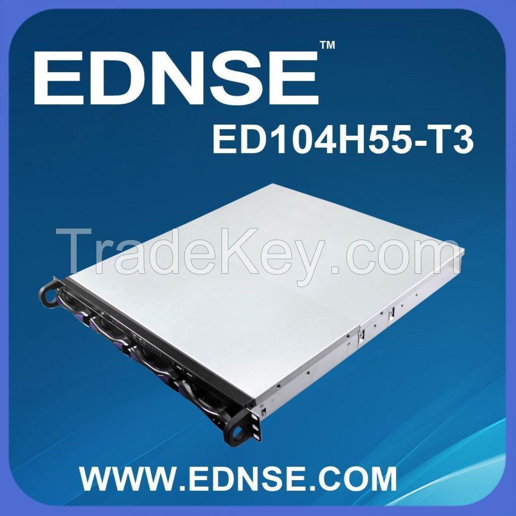 ED104H55-T3 Hot Swap 4 HDD Bay 1U Server Case