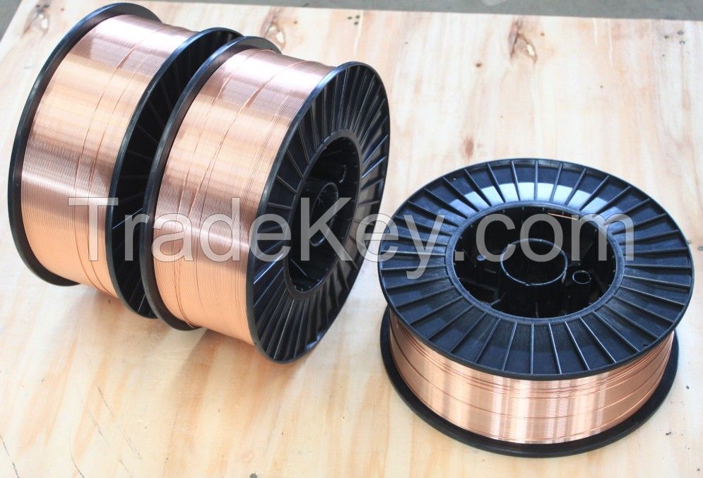 FACTORY DIRECTLY! AWS 5.18 ER70S-6 MIG CO2 Welding Wire Solid Wire copper coated
