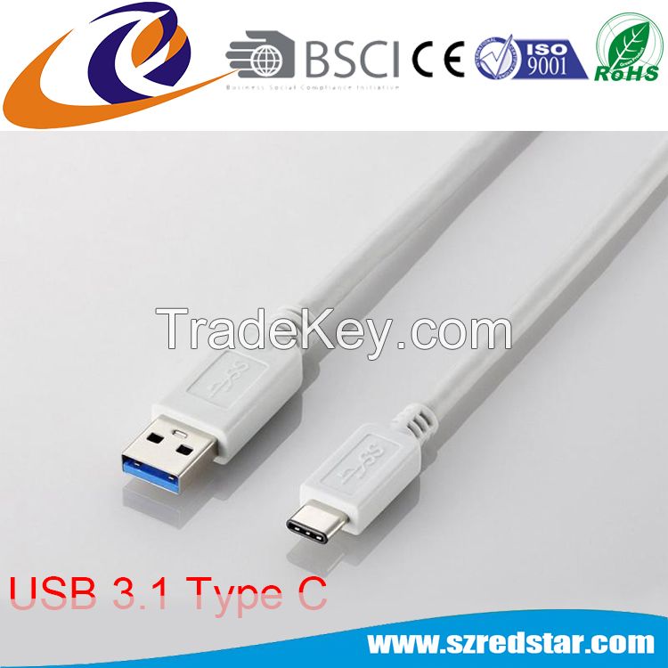 10GBps USB 3.1 Type C Cable With OEM/ODM