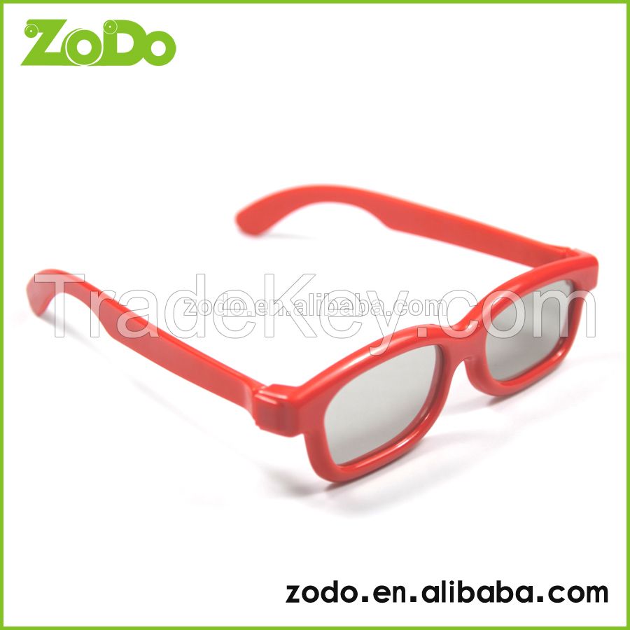 New design plastic 3d glasses Linear polarized 3d glasses