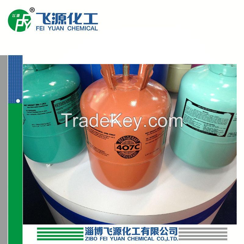 Refrigerant gas R407c