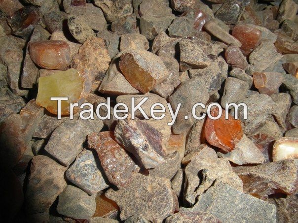 Amber/Raw and other products of amber