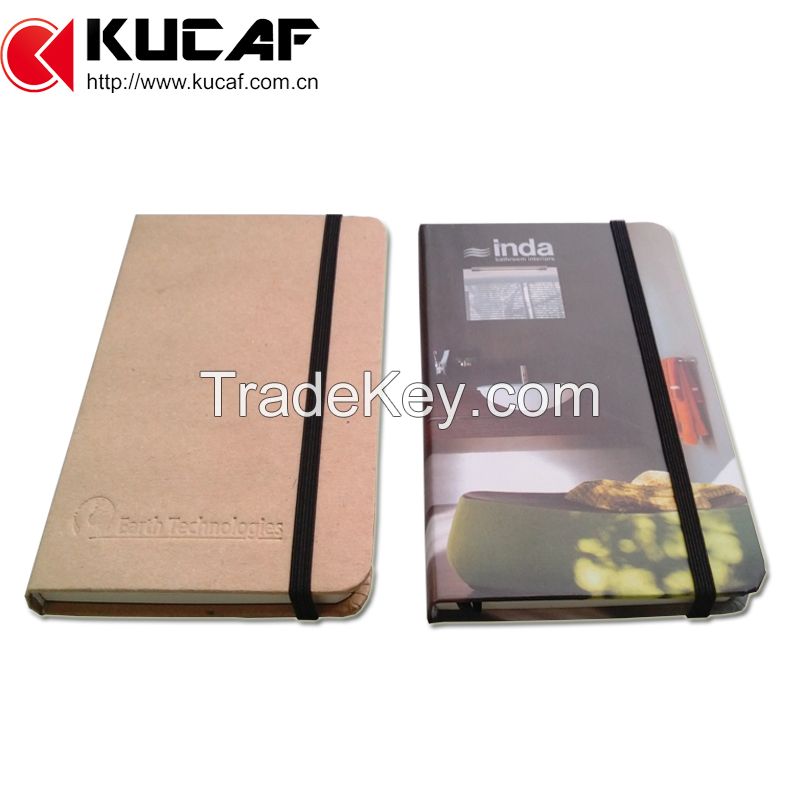 Promotional&gift usage Kraft paper notebook