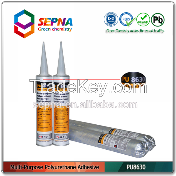 polyurethane sealant and adhesive for auto glass/ body PU8630