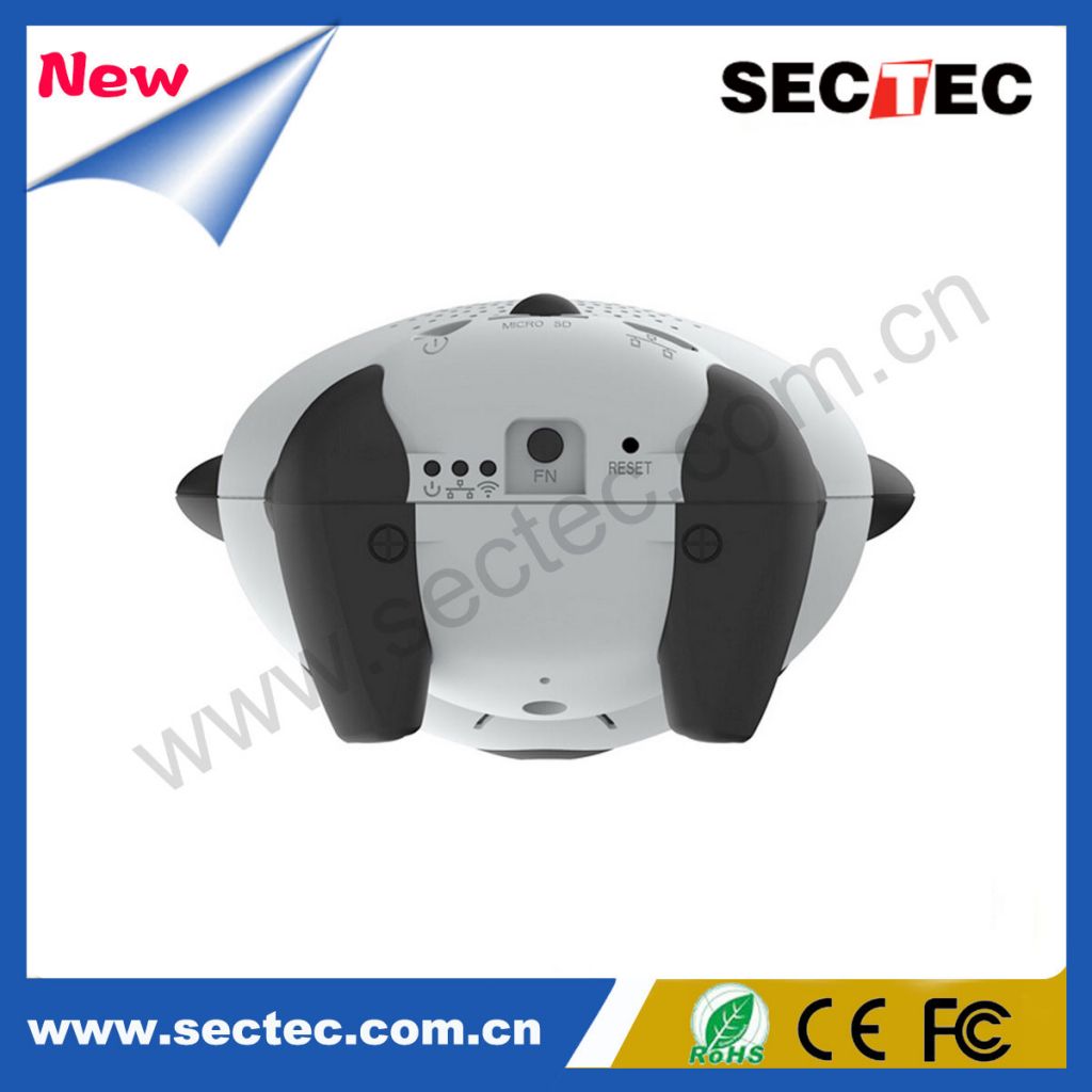 SecTec ST-HIP285 Panda Baby HD Wifi IP Camera 720P Hi3518E Chipset Built in IR CUT