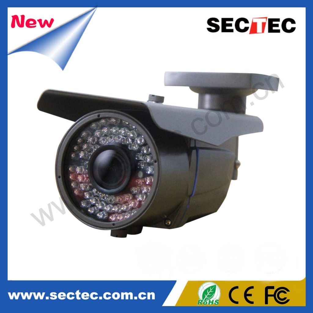 ecTec ST-IP805E-2.0M 2.0M CMOS HD IP Camera 30FPS 1080P, 72 Pcs Ir Led, HD 3MP 2.8-12 mm Manual Zoom Lens, IP66 Waterproof Ir Camera