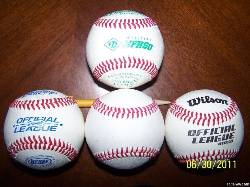 Leather Major League College Official Professional Game Practice Baseball Ball