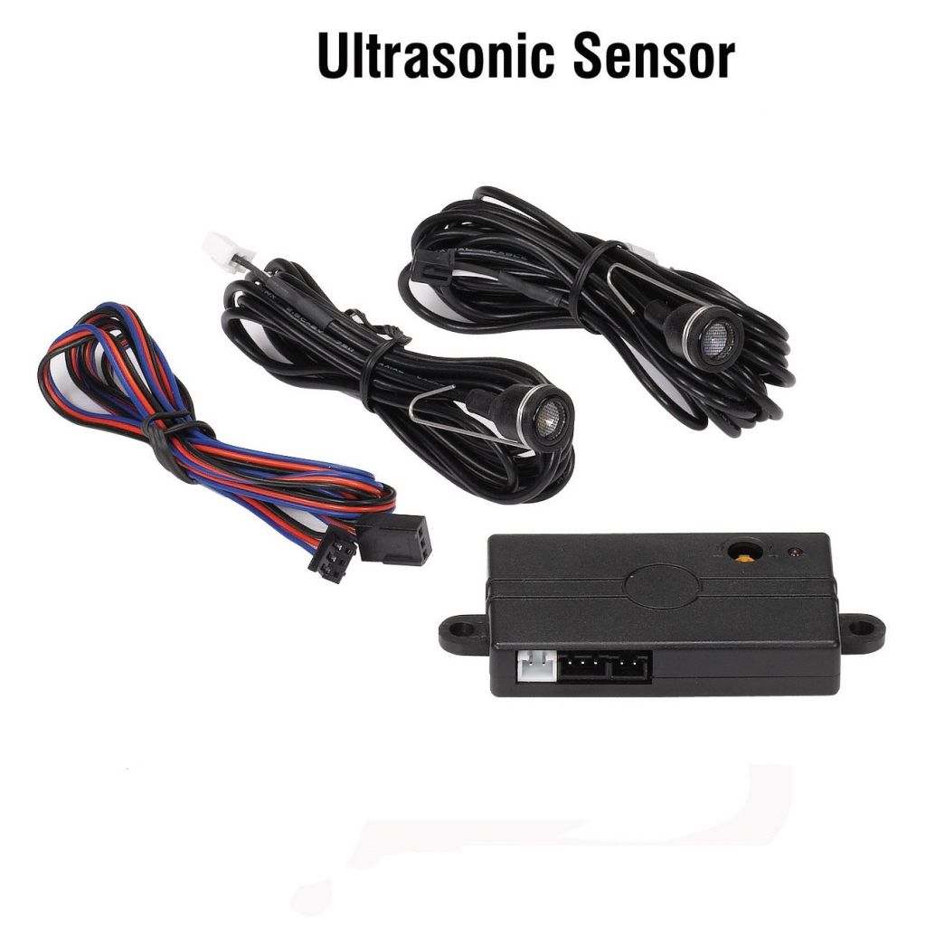 Split type ultrasonic sensor compatible with most car alarm and LED alert lights