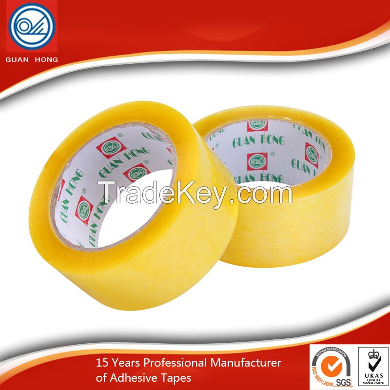 Patterned BOPP Packing Tape Coated With Water Based Acrylic Glue