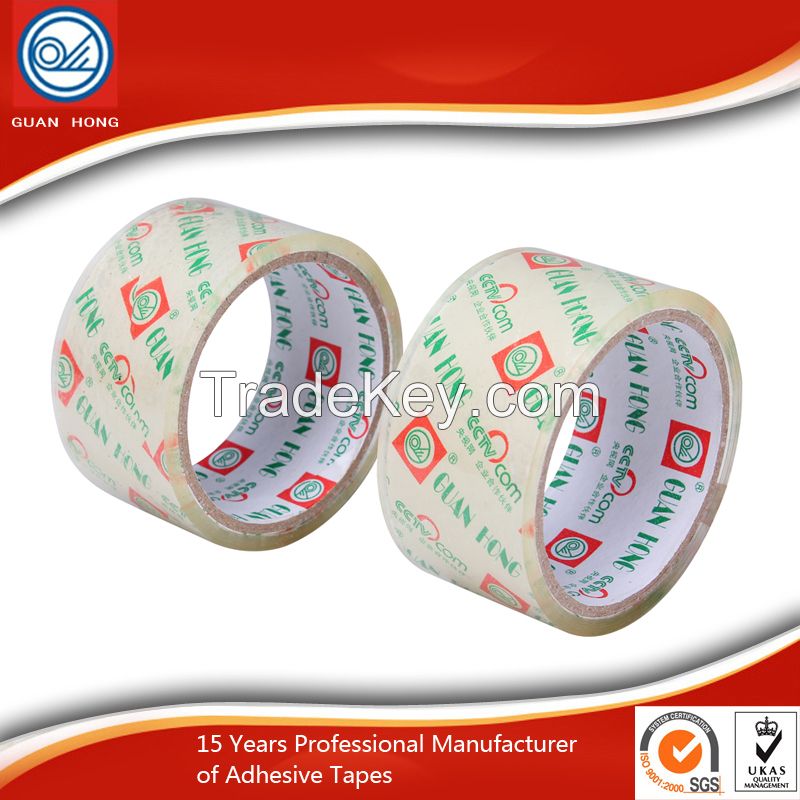 High Resistance BOPP Packaging Tape 48mic Waterproof Adhesive Tape