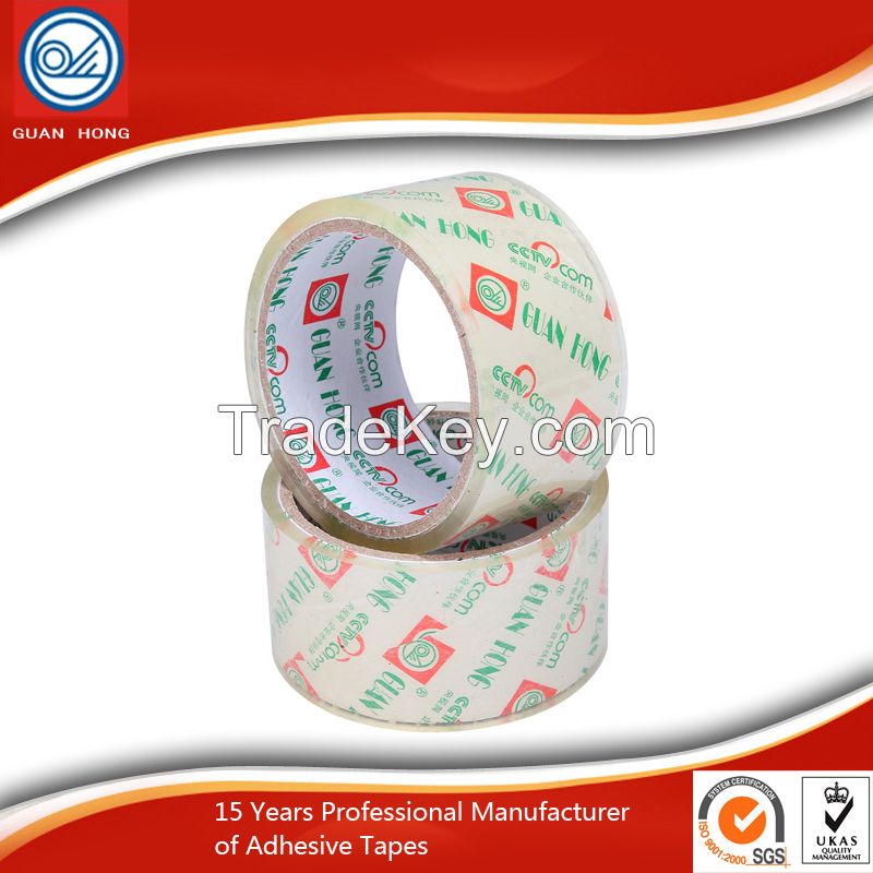 45mic BOPP Packaging Tape Eco-friendly Durable Viscosity Professional