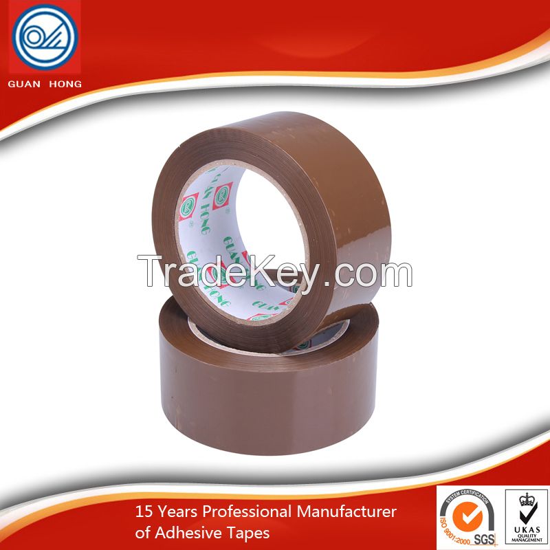 BOPP Packing Tape With Strong Film Backing Coated Water Acrylic Glue For Box Sealing