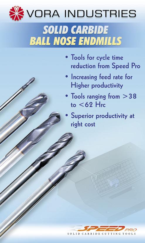 Solid Carbide Ball Nose End Mills