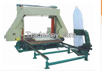 Sponge horizontal cutting machine