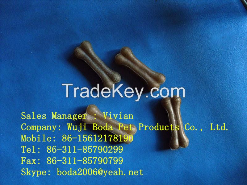 Natural Rawhide Pressed Bone