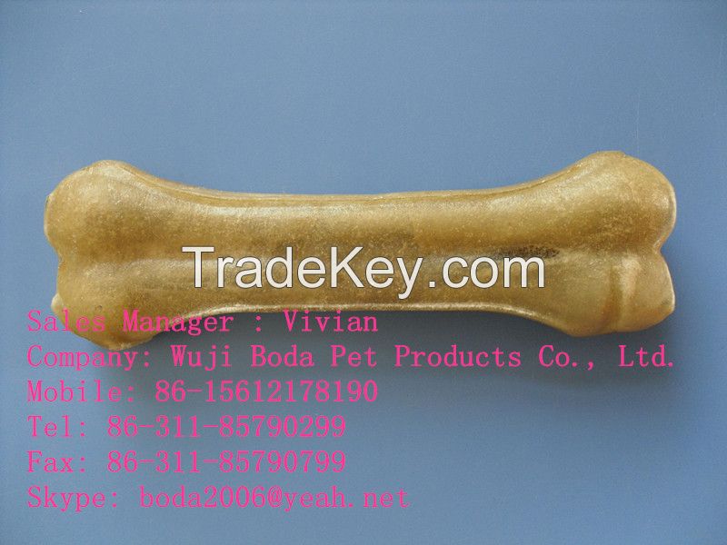 Natural Rawhide Pressed Bone