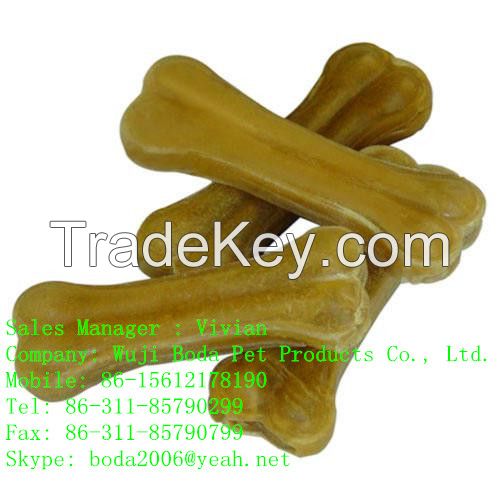 Natural Rawhide Pressed Bone